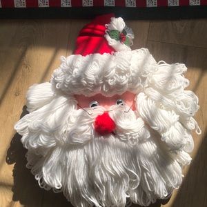 Singing Santa Claus door hanger